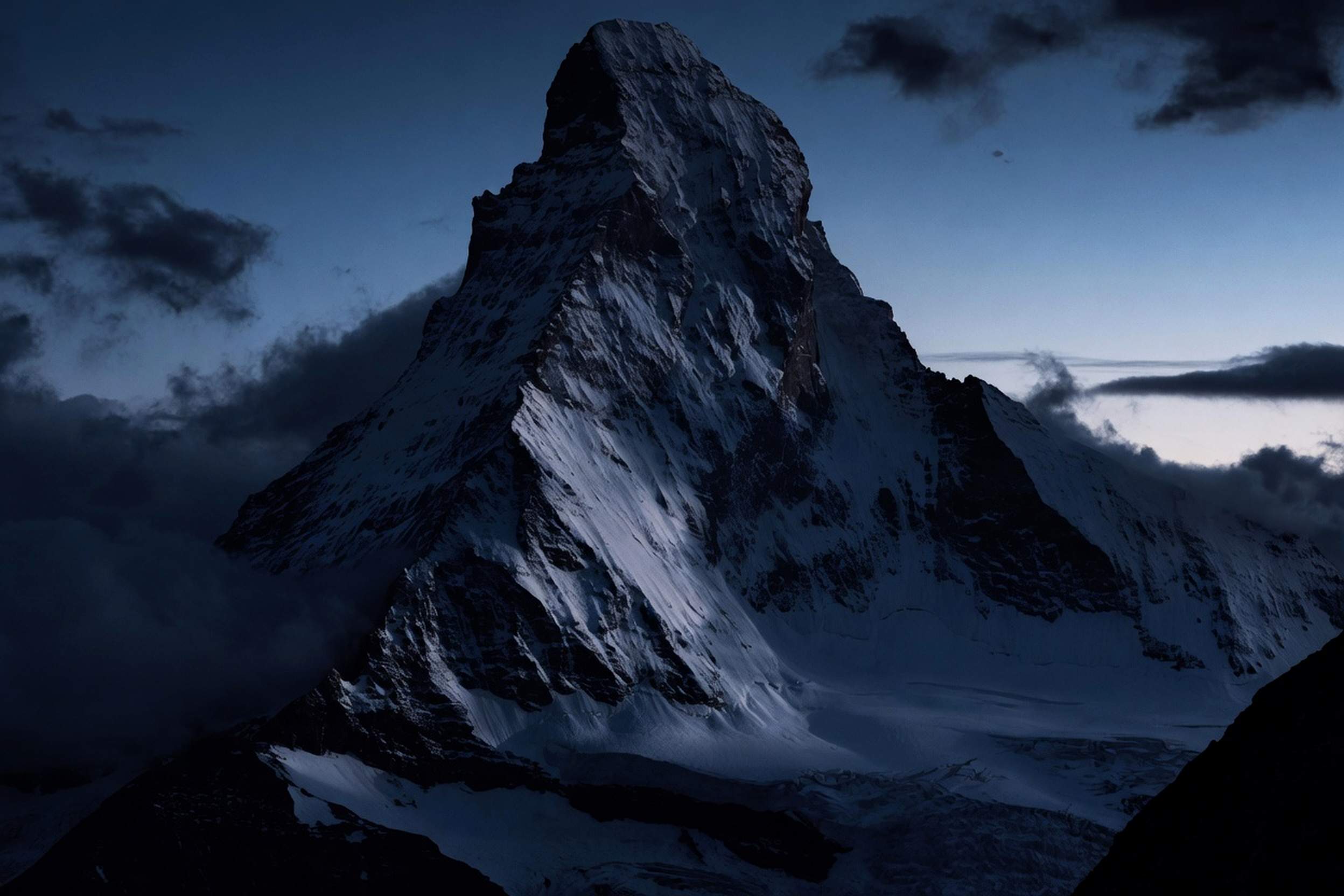 Swiss alpine peak